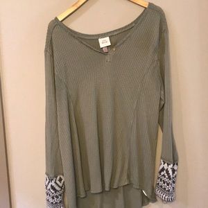 Knox Rose Henley-Style Tunic